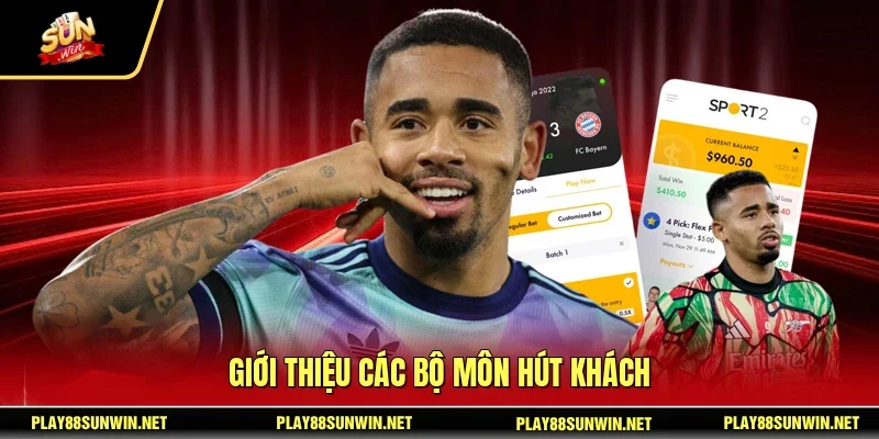 Giới thiệu các bộ môn hút khách
